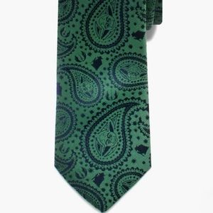 Cufflinks, Inc. Star Wars - Yoda Paisley Zipper Silk Tie
